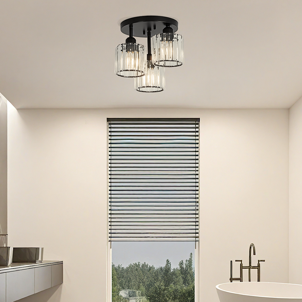 Ceiling Light | Semi-Flush Cylinder