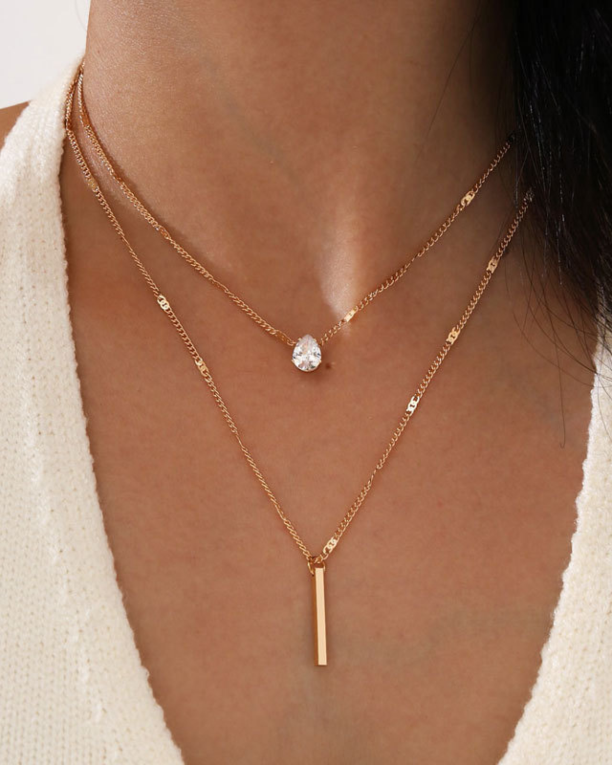 Elegance Duo Necklace Set
