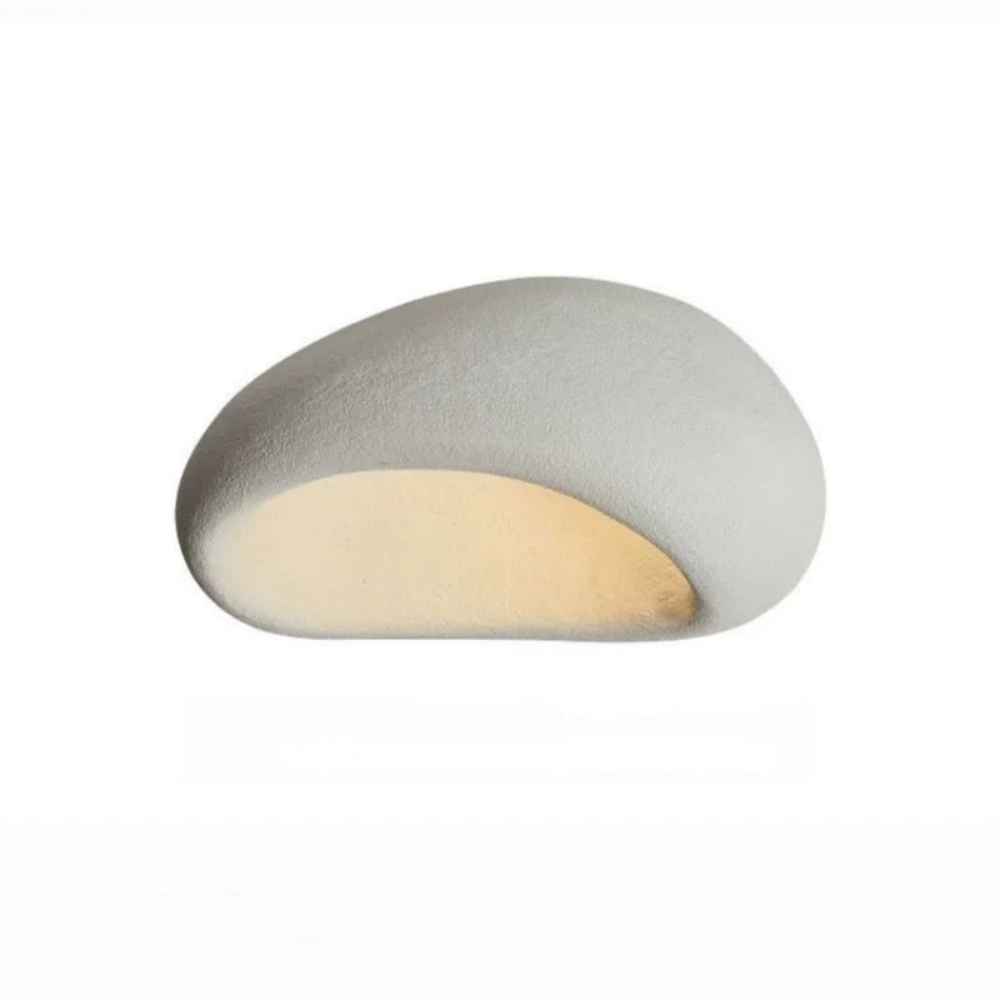 Wabi Sabi Ceiling Light | Minimalist LED Fixture for Living Room and Bedroom Décor