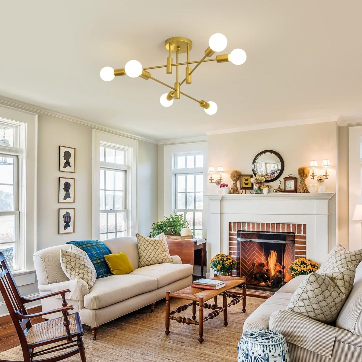 Ceiling Light | Multi Arm Globe