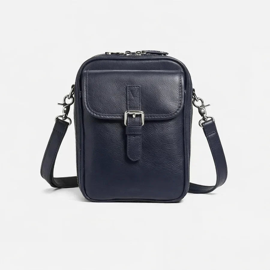 Women’s Compact Leather Crossbody Handbag