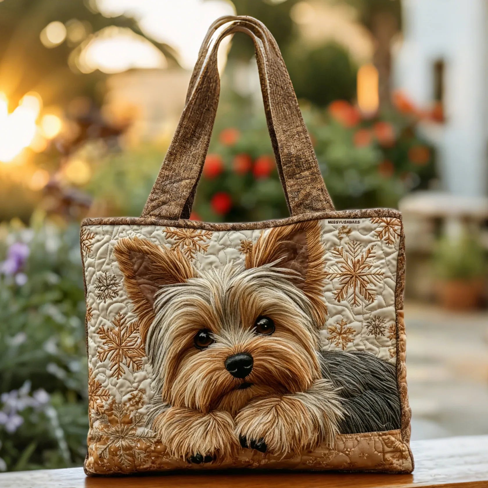 Sarah | Handmade soft quilted bag