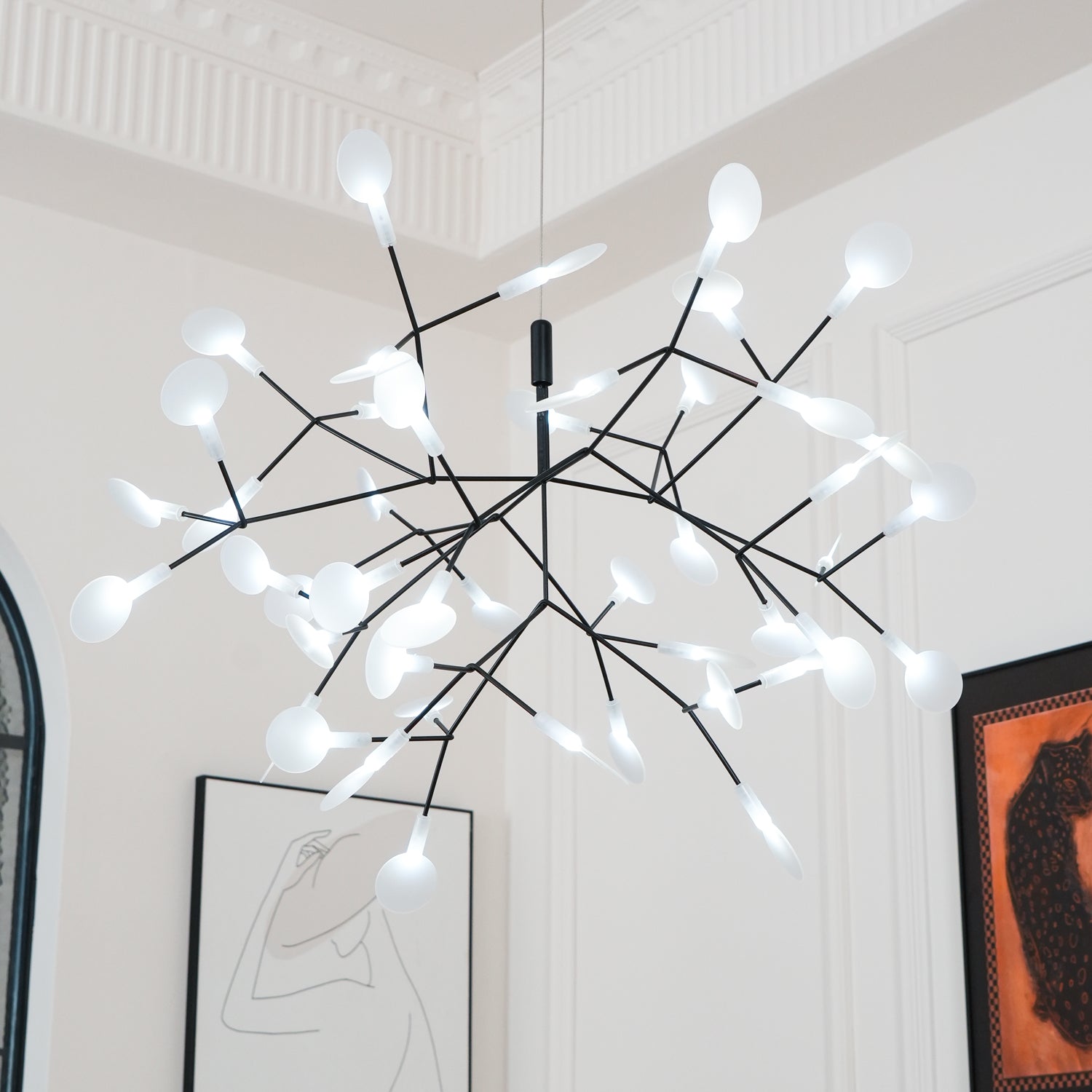 Chandelier Light Fixture | Ceiling Lamp with Multiple Heads