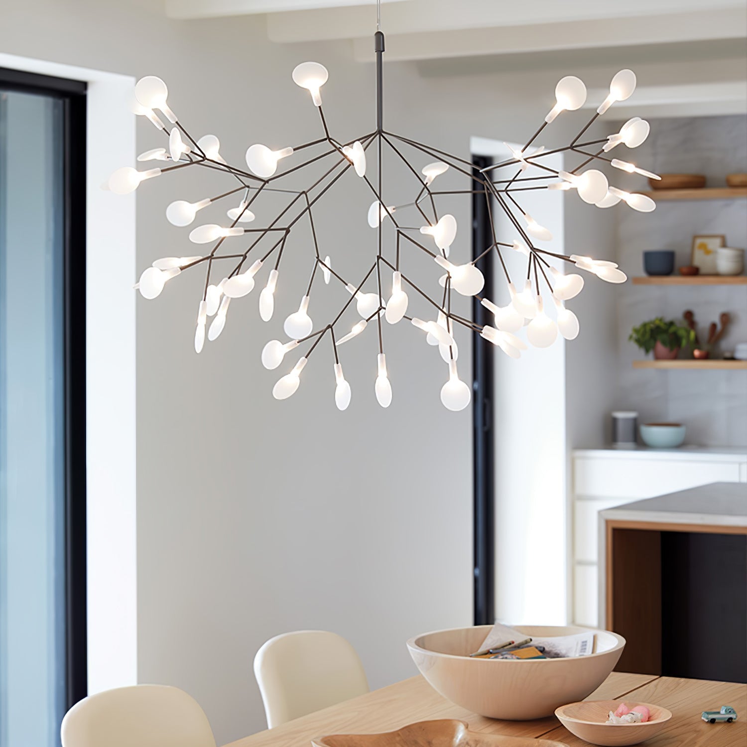 Chandelier Light Fixture | Ceiling Lamp with Multiple Heads