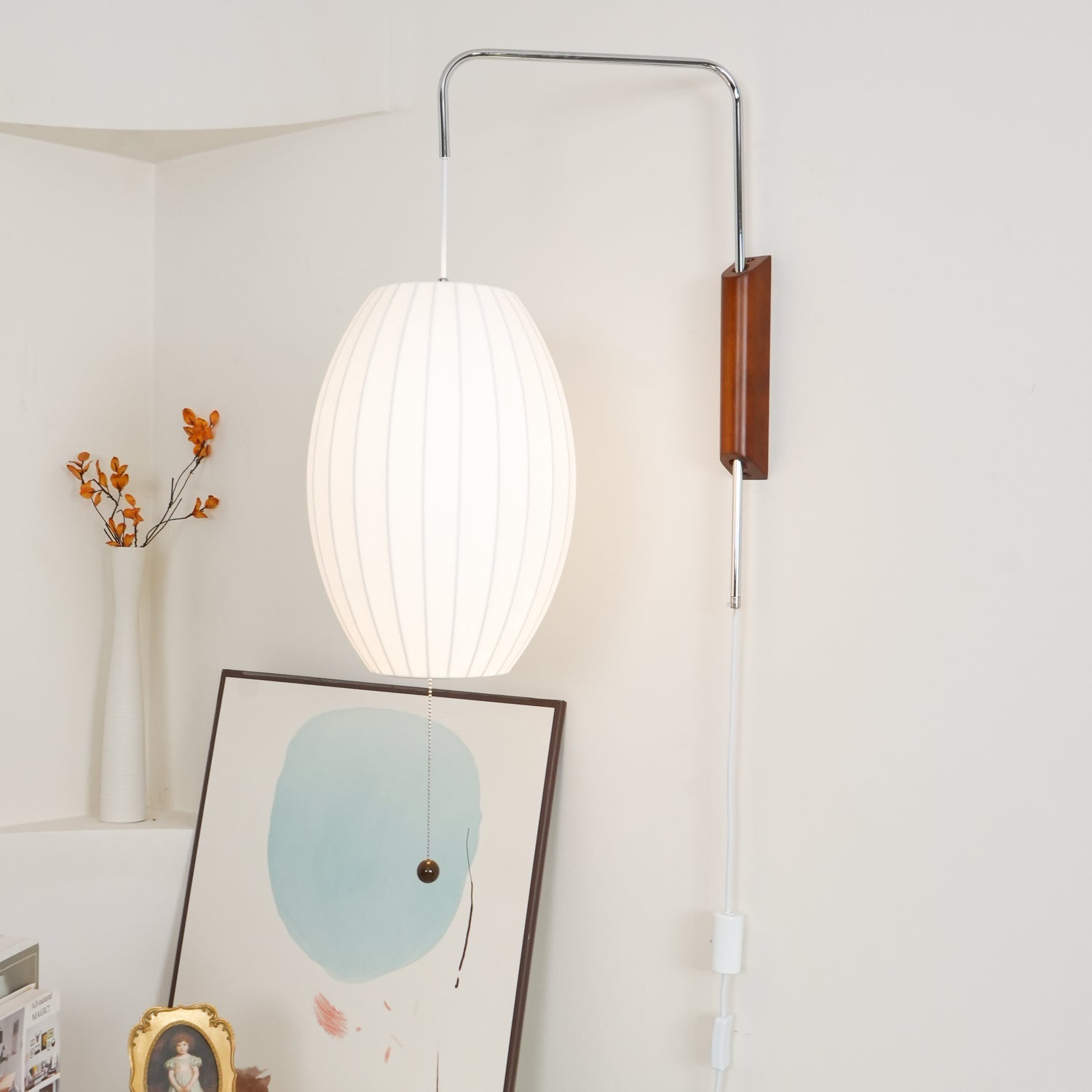 Bedroom Wall Light | Swivel Globe Design