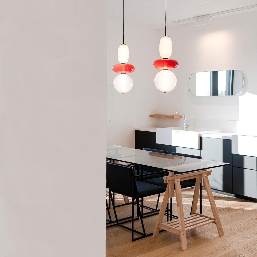 Pendant Light LED | Layered Shade Ceiling Design