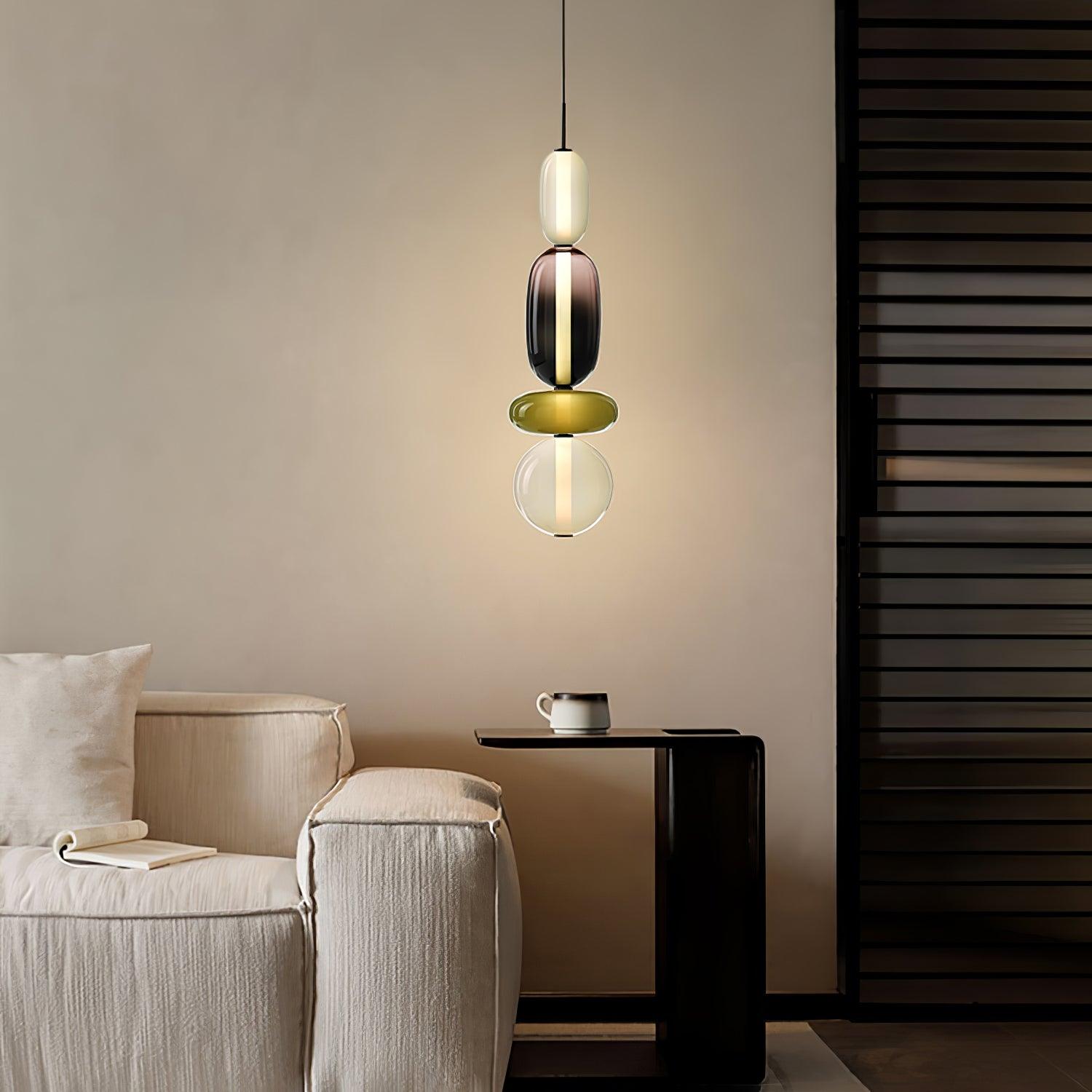 Pendant Light LED | Layered Shade Ceiling Design