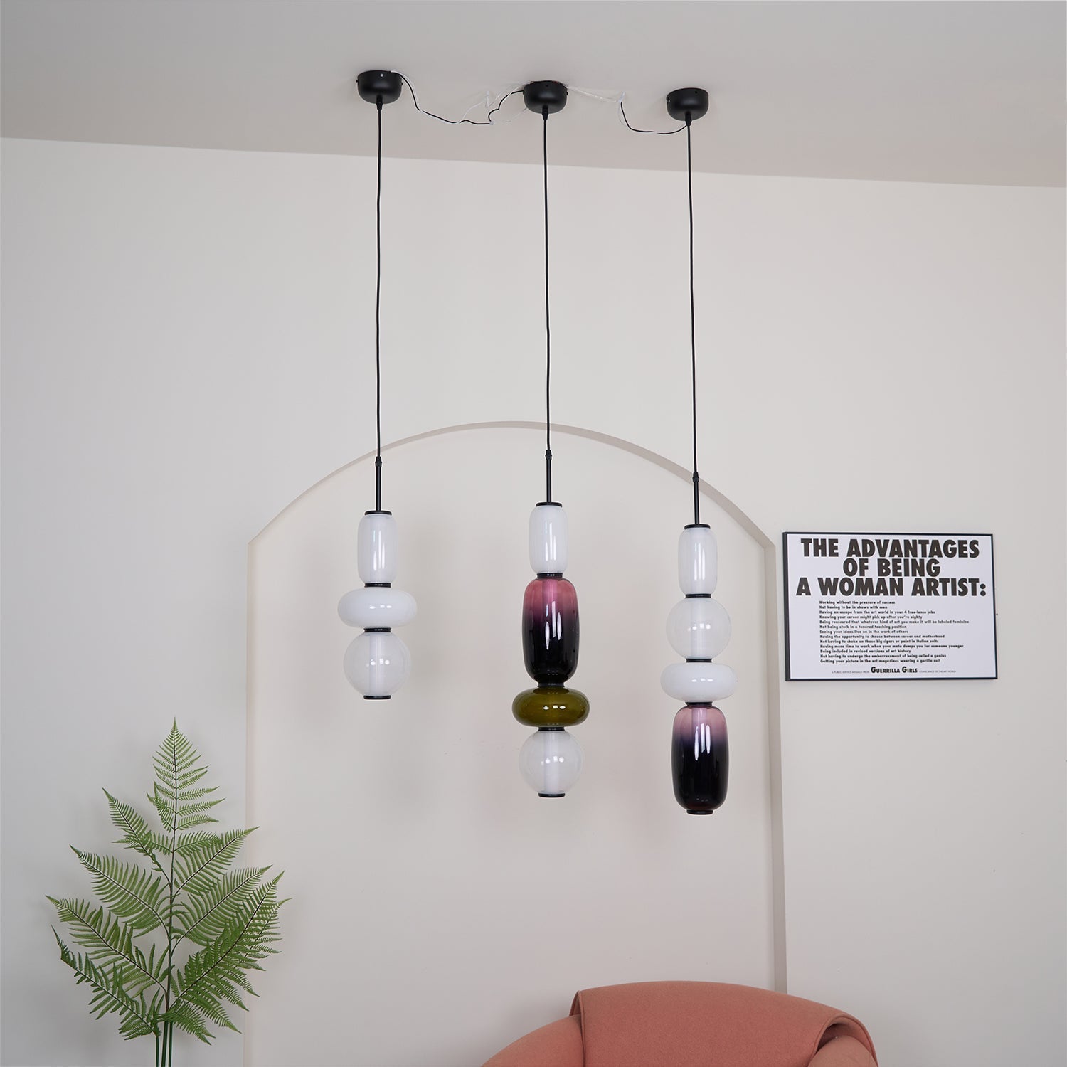 Pendant Light LED | Layered Shade Ceiling Design