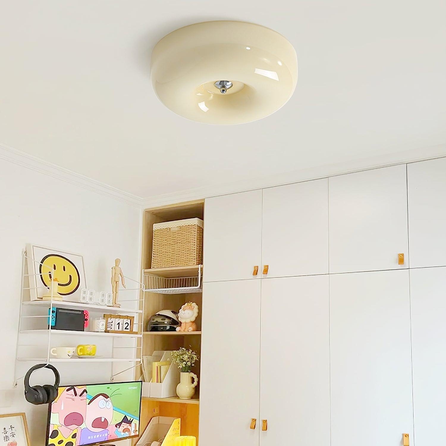 Ceiling Light | Round Flush Fixture