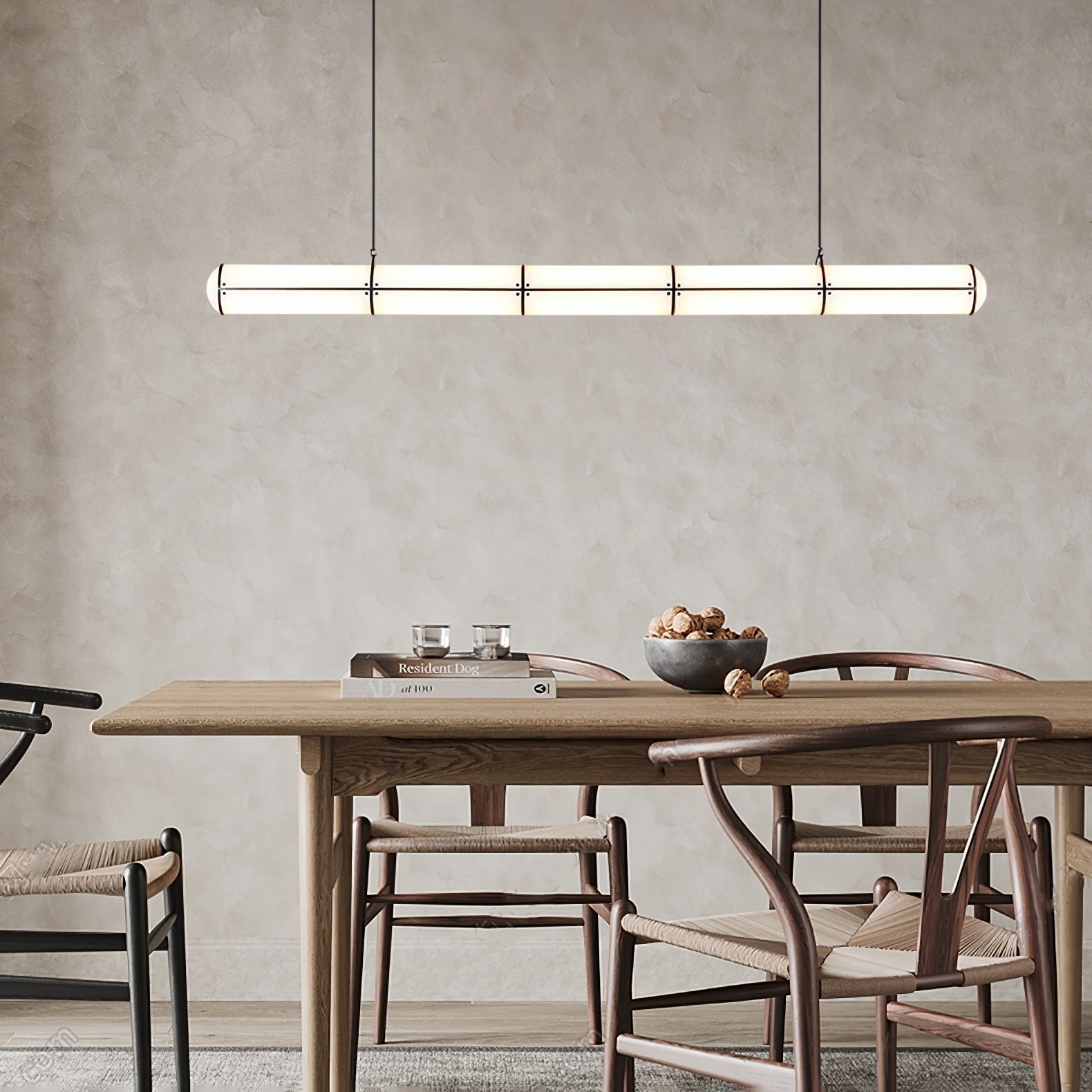 Pendant Light | Cylindrical Tube Ceiling Lamp