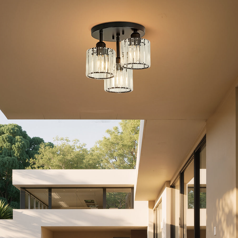 Ceiling Light | Semi-Flush Cylinder