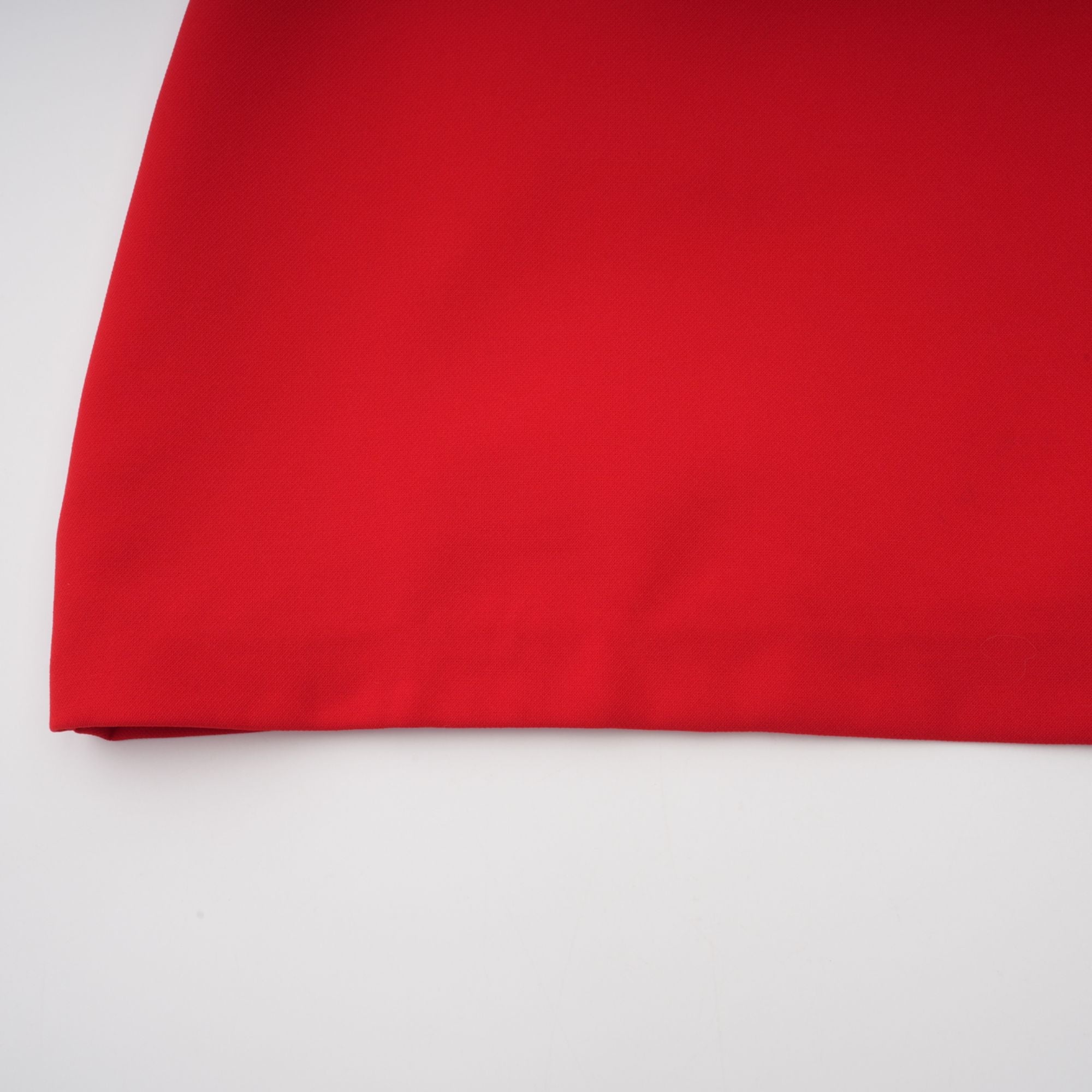 Esther red cap-sleeve mini dress