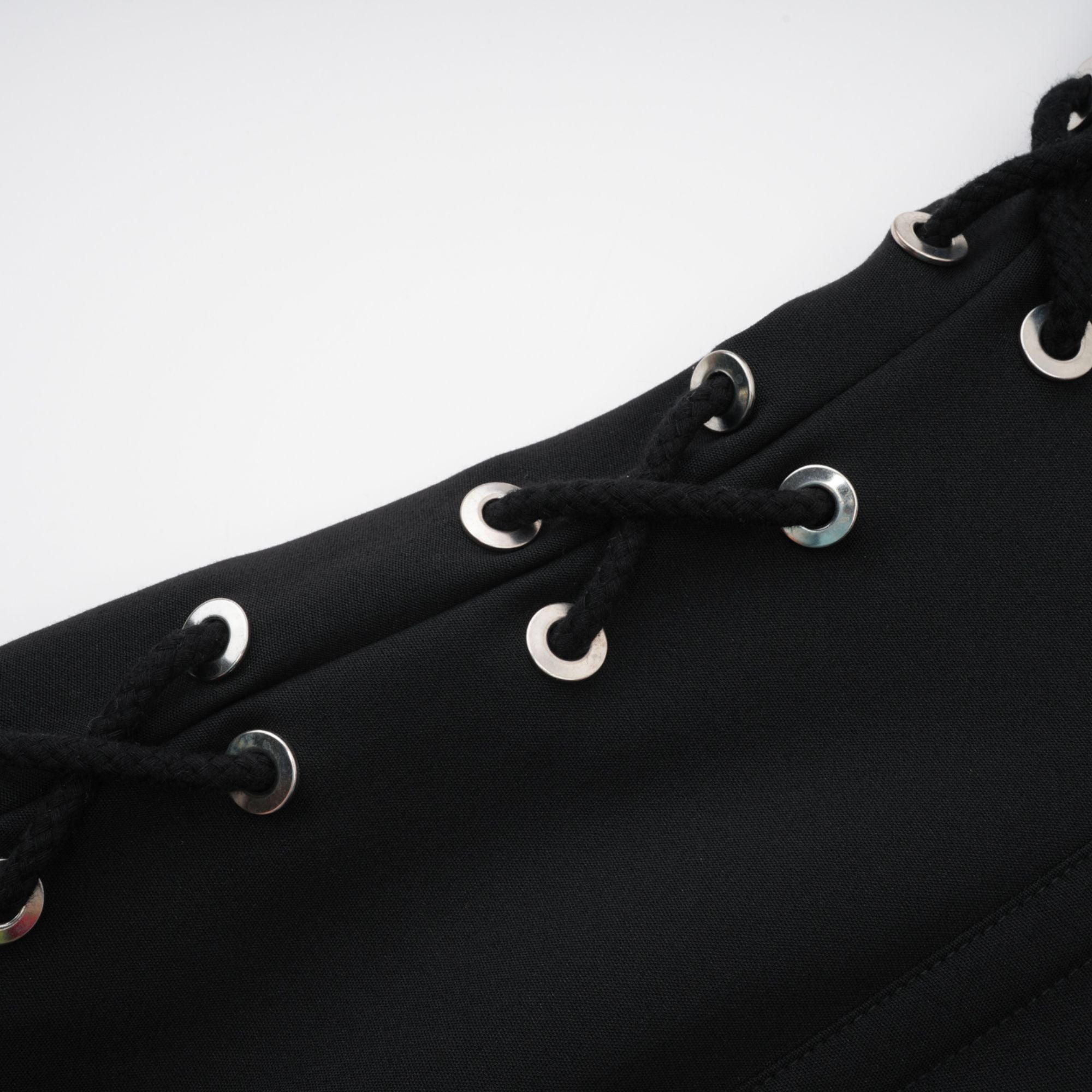 Jaina black hook & eye pocket dress
