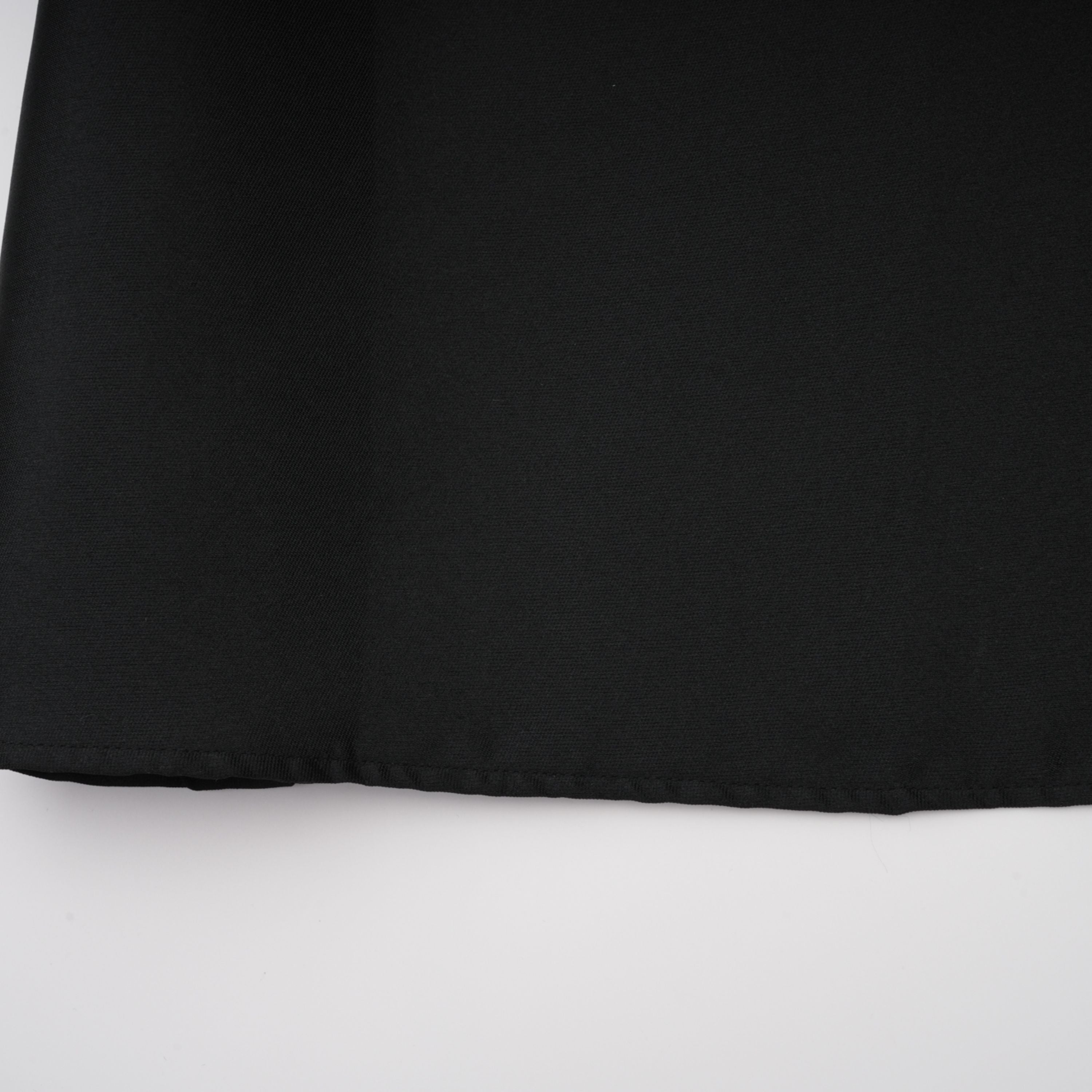 Ainara Black Off Shoulder Polished Midi Dress