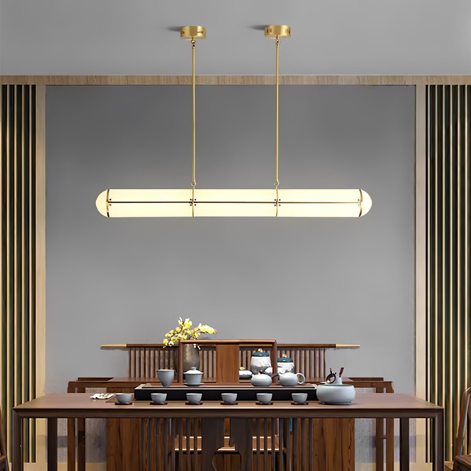 Pendant Light | Cylindrical Tube Ceiling Lamp