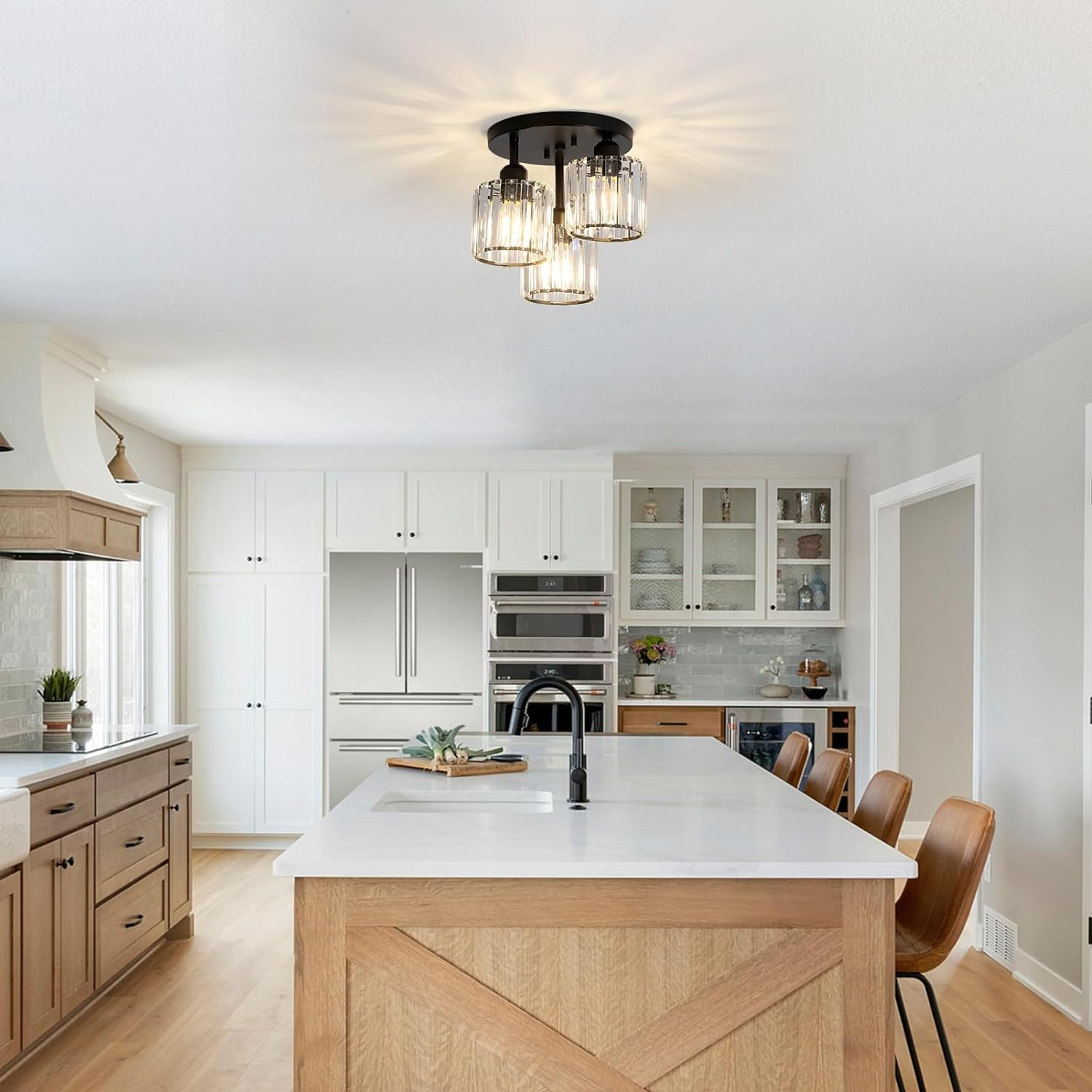Ceiling Light | Semi-Flush Cylinder