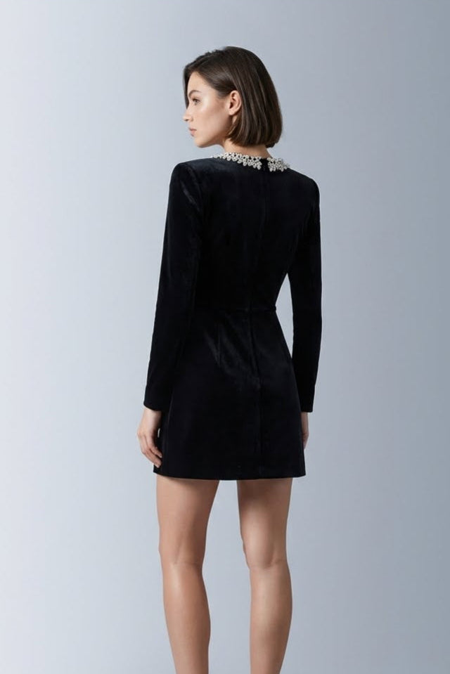 Charlotte Velvet Dress