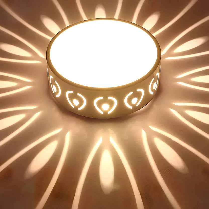 Hallway Modern Ceiling Lights | Sunburst Effect LED Light