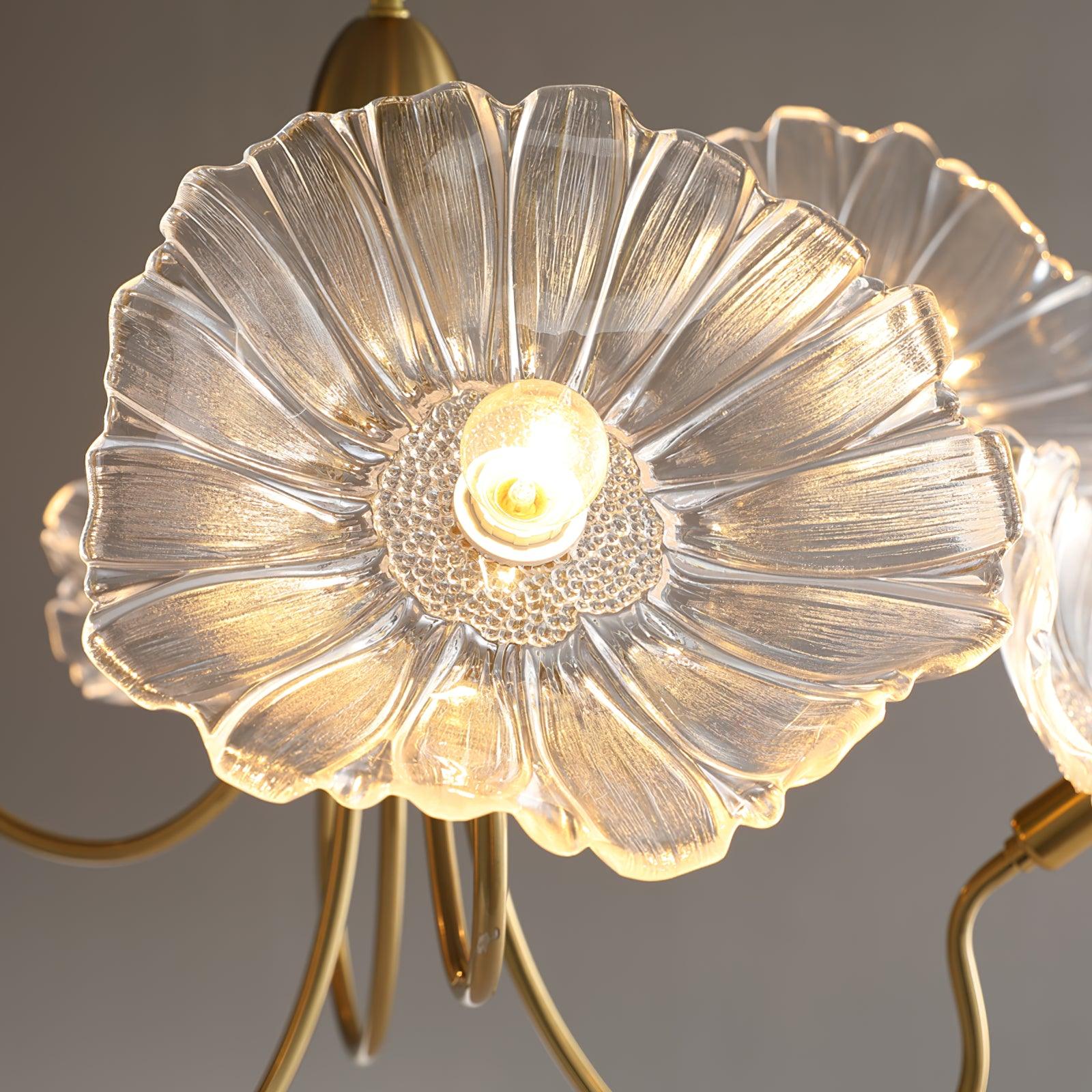 Chandelier Light Fixture | Ceiling Lamp with 3 or 6 Heads