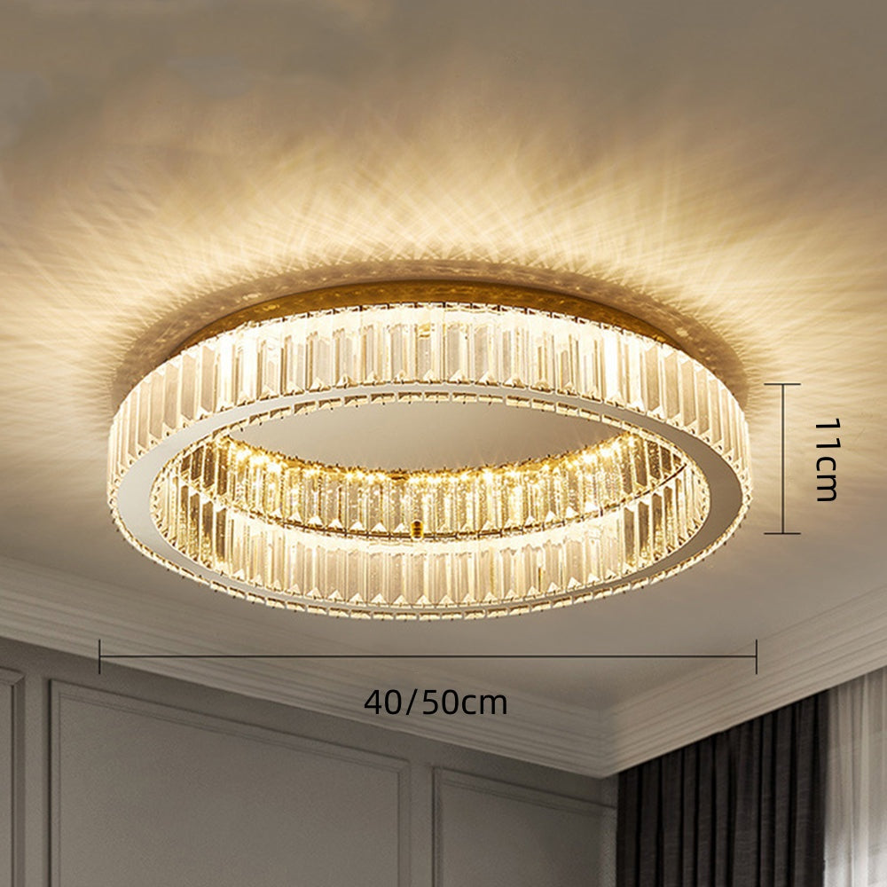 Ceiling Light | LED Ring Layered Flush Ceiling Fixture