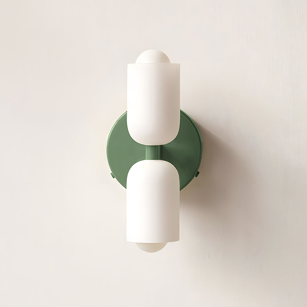 Wall Light | Dual Cylinder Sconce