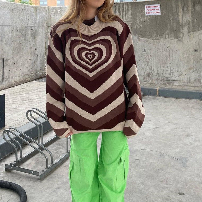 Heart Wave Sweater