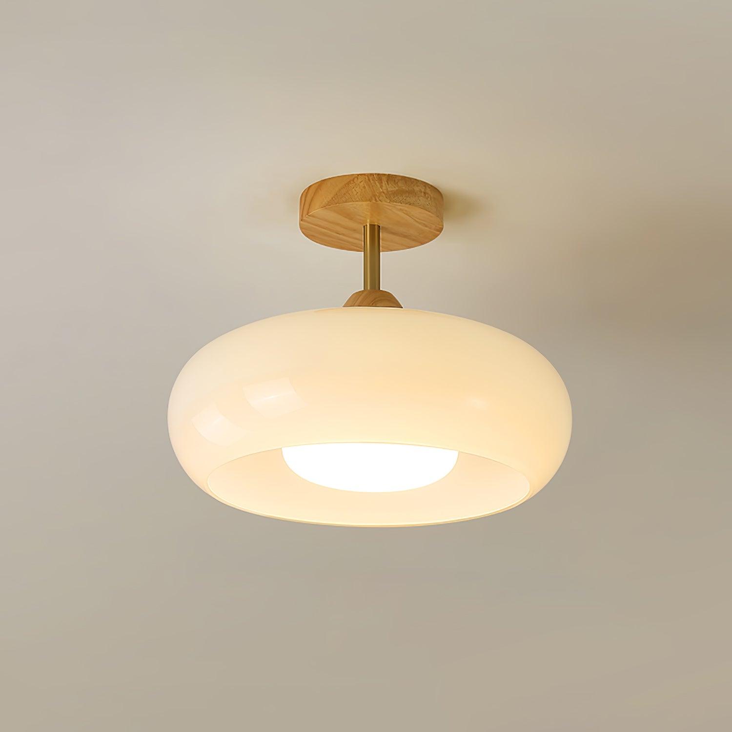 Ceiling Lights | Vintage  Bauhaus Round Dome