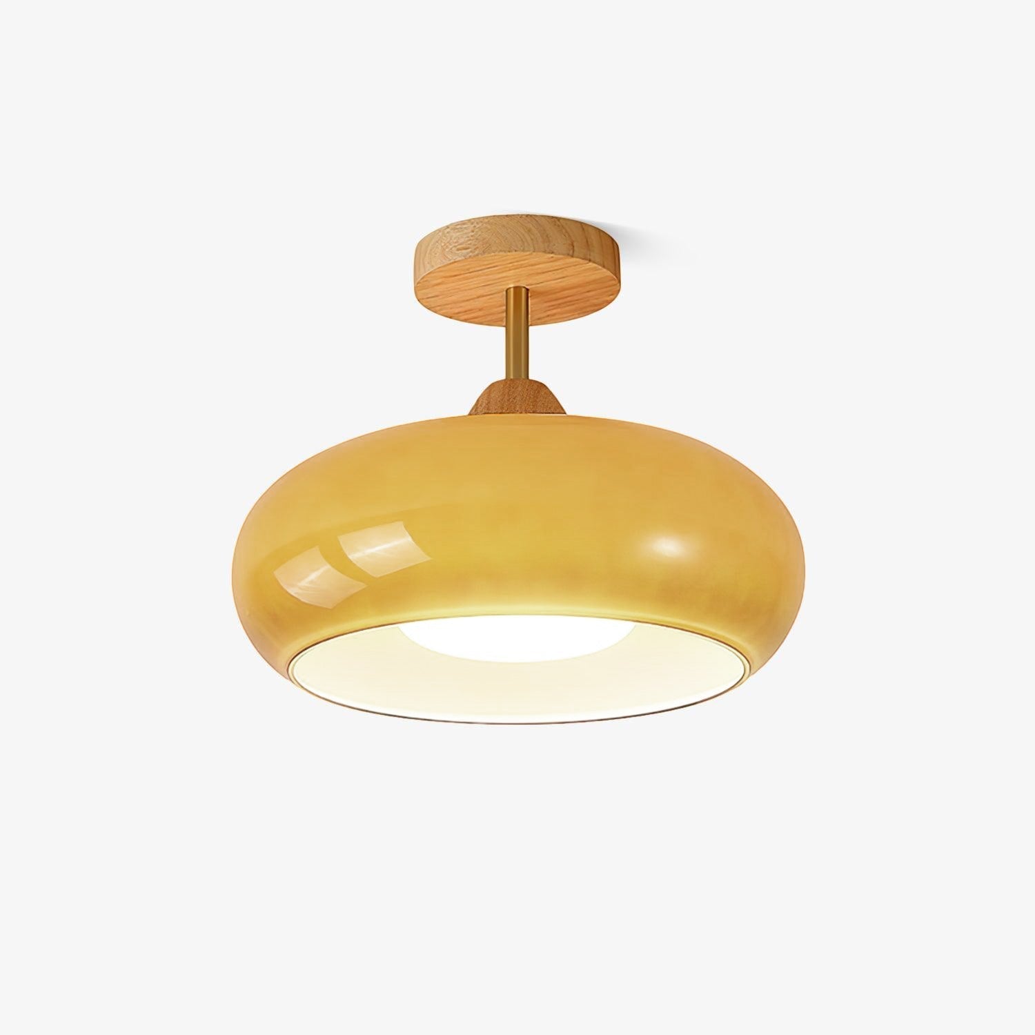 Ceiling Lights | Vintage  Bauhaus Round Dome