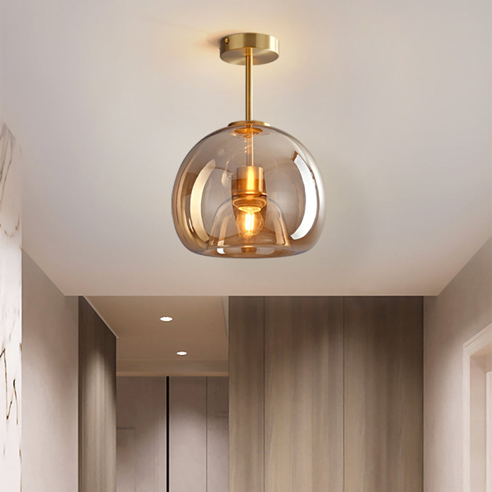 Ceiling Light | Modern Glass Globe