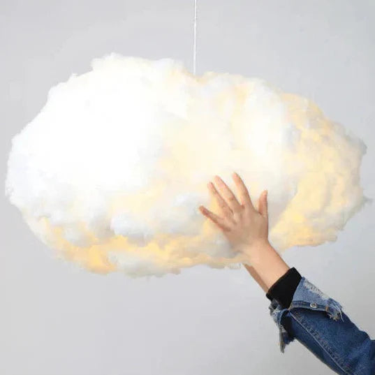 Pendant Light | Fluffy Bedroom Cloud Shape Fixture