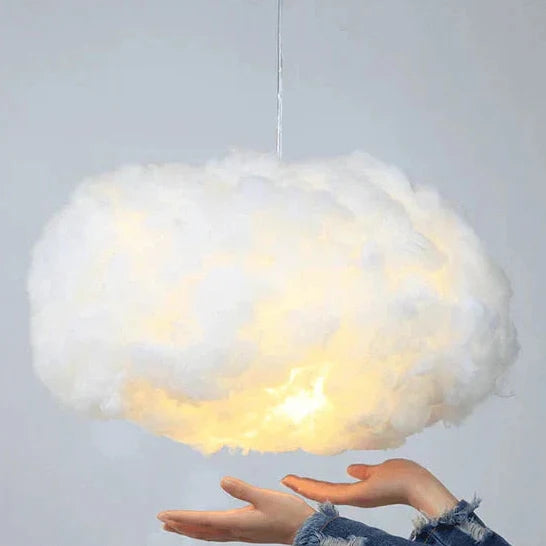 Pendant Light | Fluffy Bedroom Cloud Shape Fixture