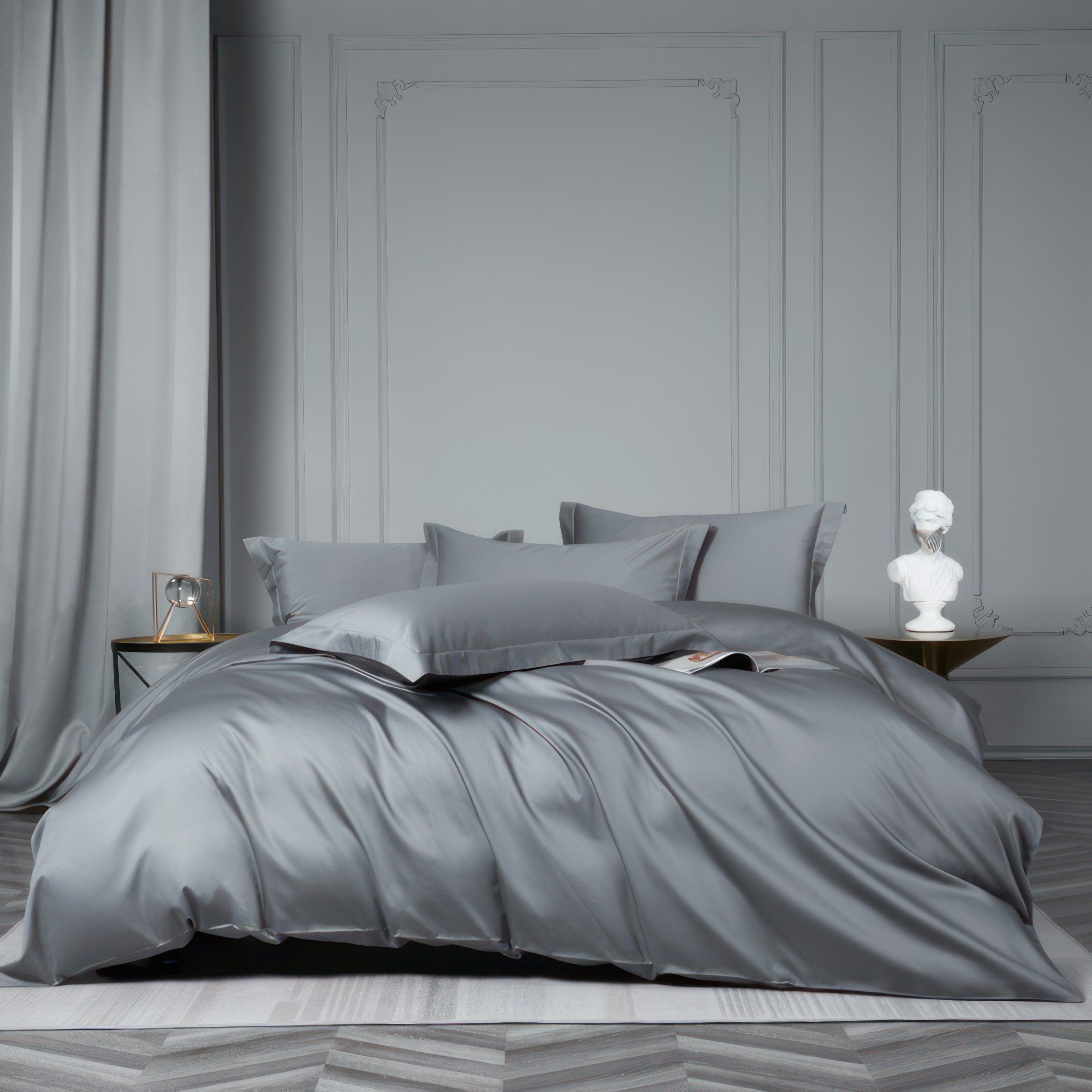 Minimalist Grey - Bedding Set