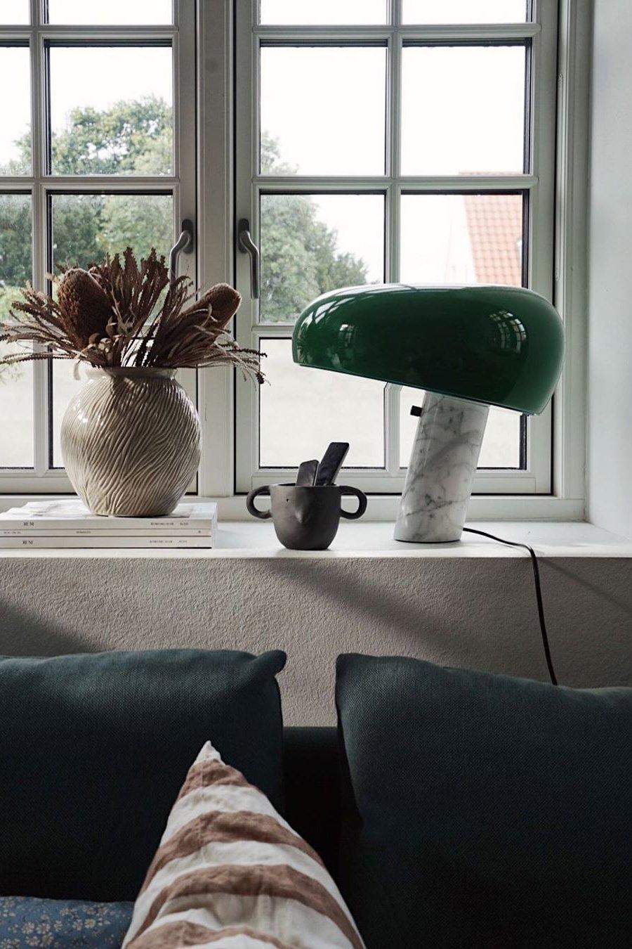 Table Lamp | Marble Base Table Light