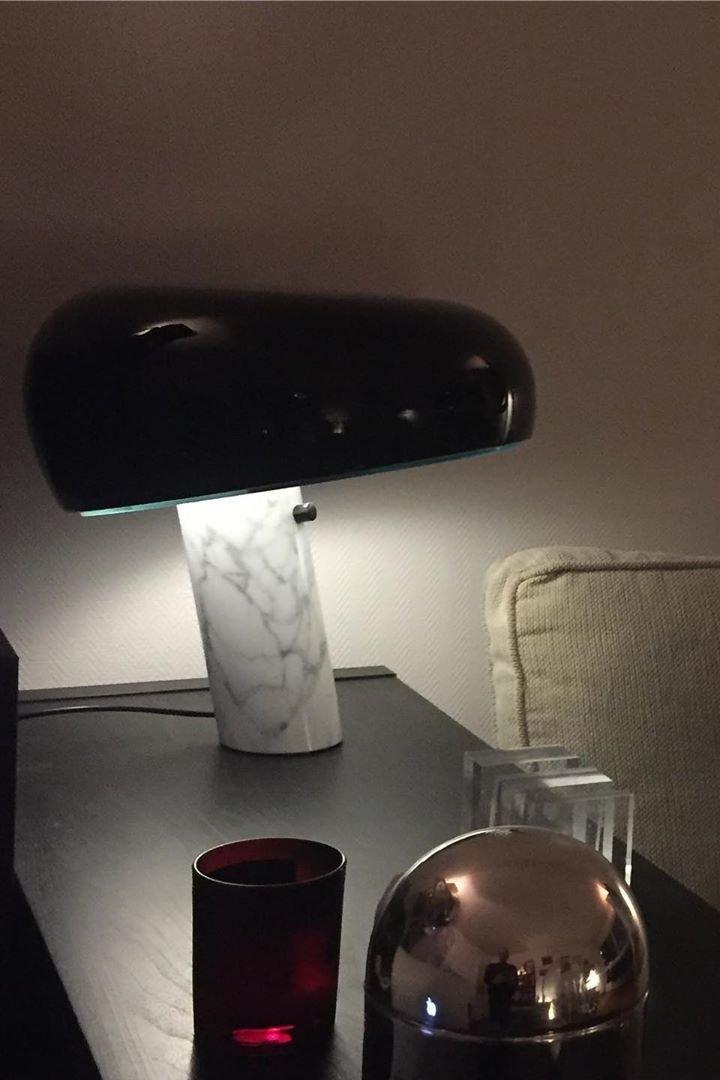 Table Lamp | Marble Base Table Light