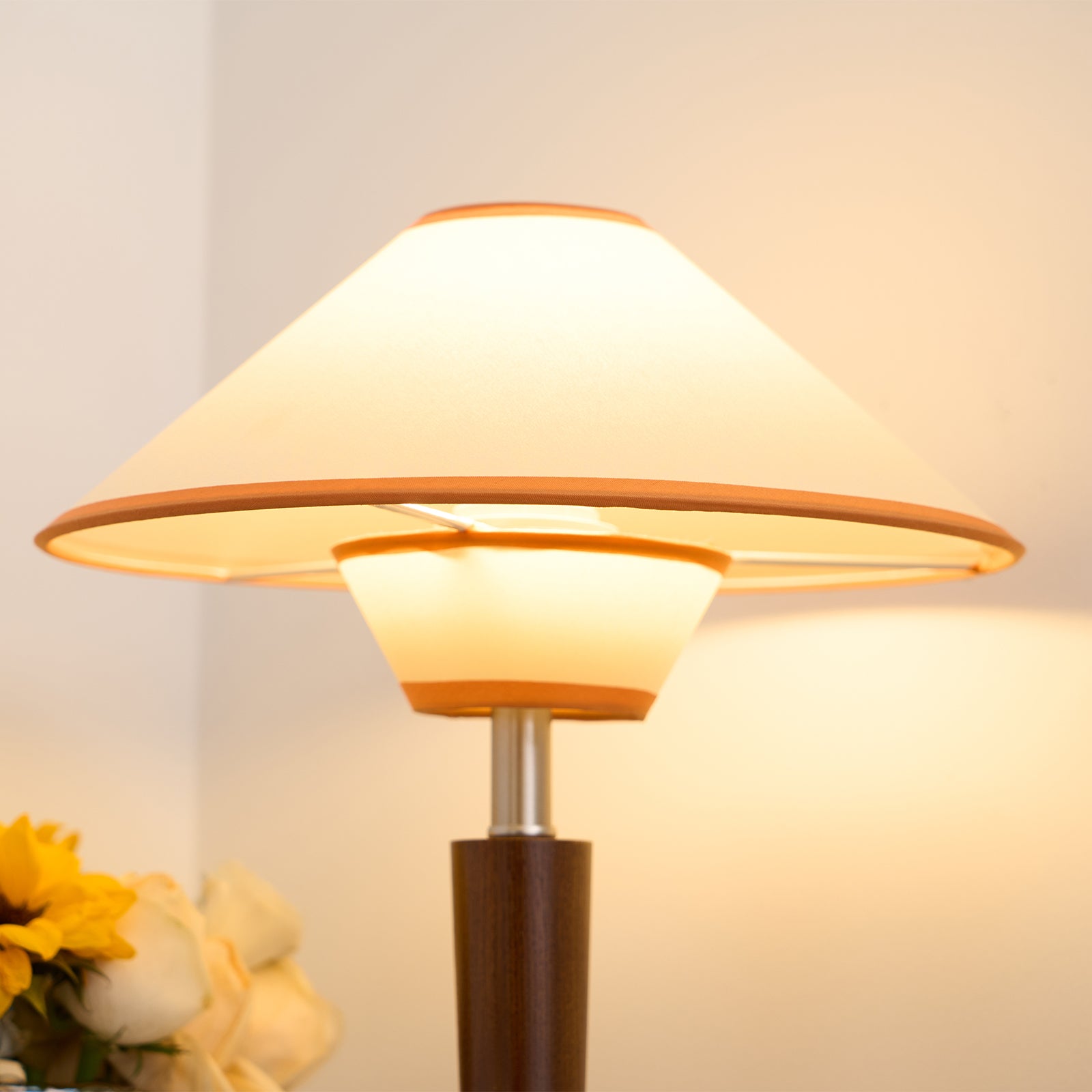 Table Lamp | Fabric Shade Table Light