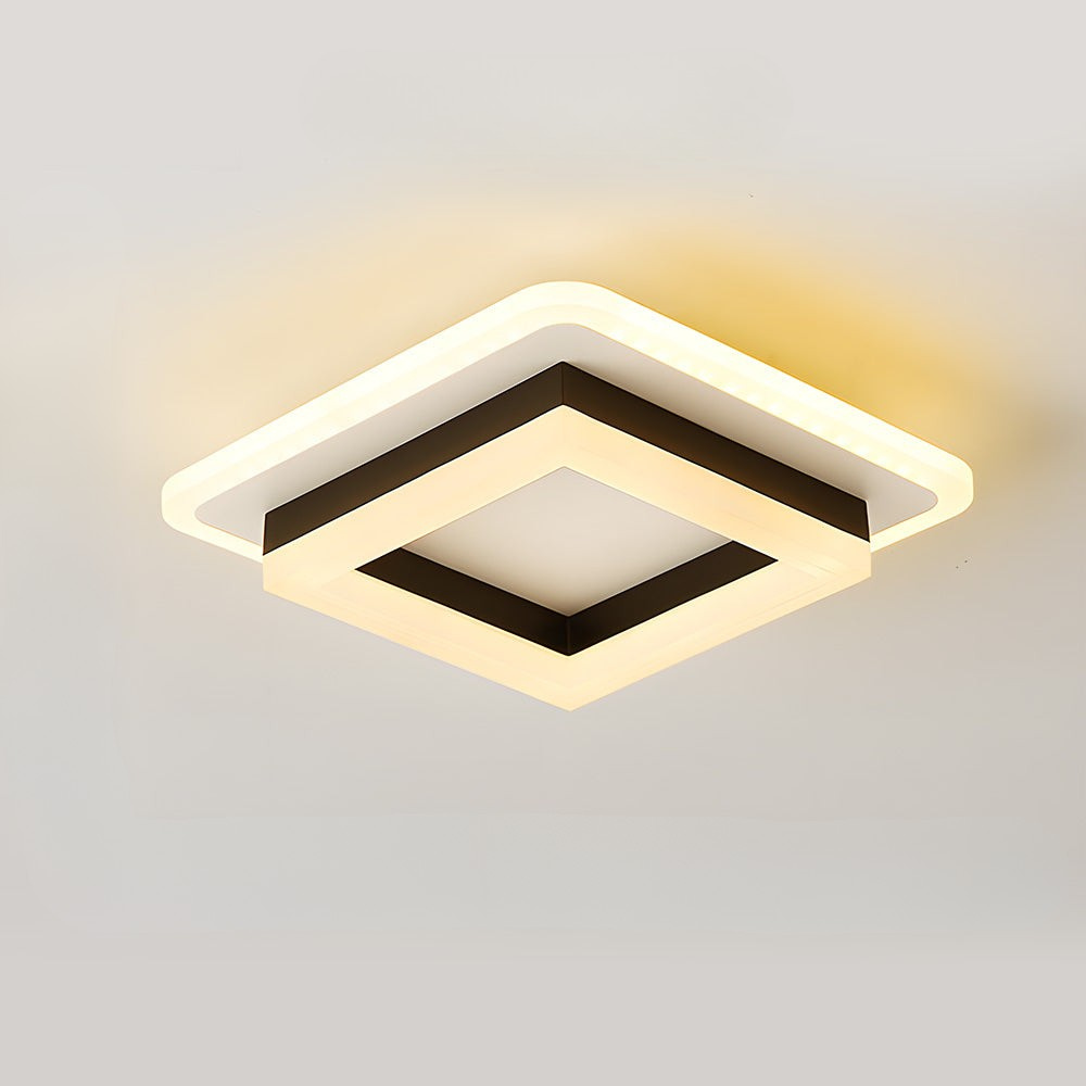 Ceiling Lights | Square Layered LED Fixture