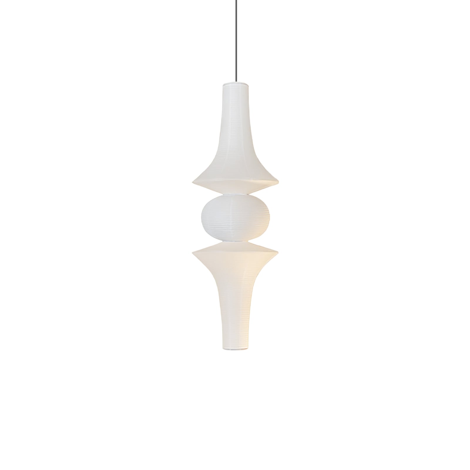 Pendant Light Sculptural Form | Ceiling Mounted Fixture