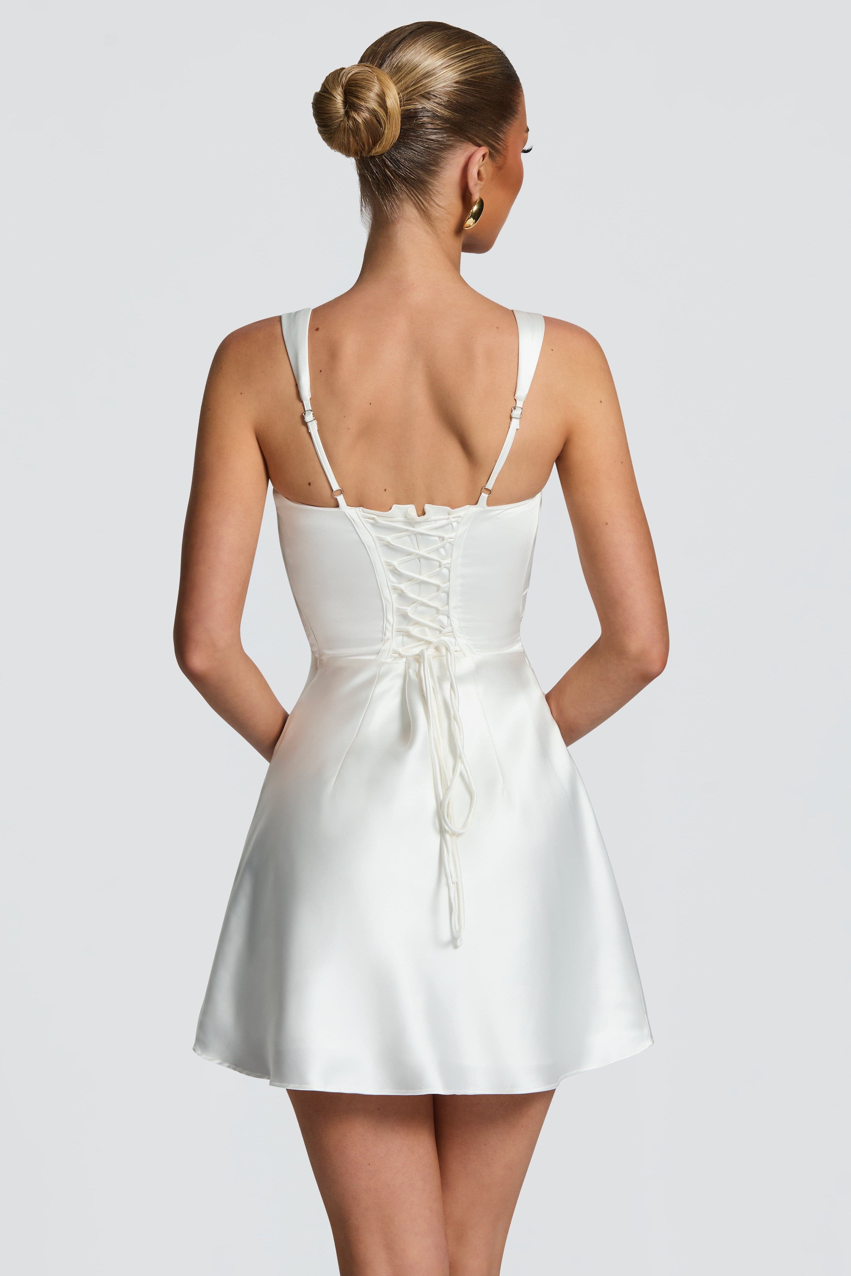Calanthe Mini Dress - Ivory