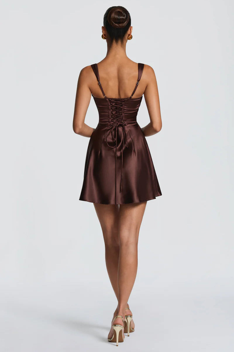 Calanthe Mini Dress - Ivory