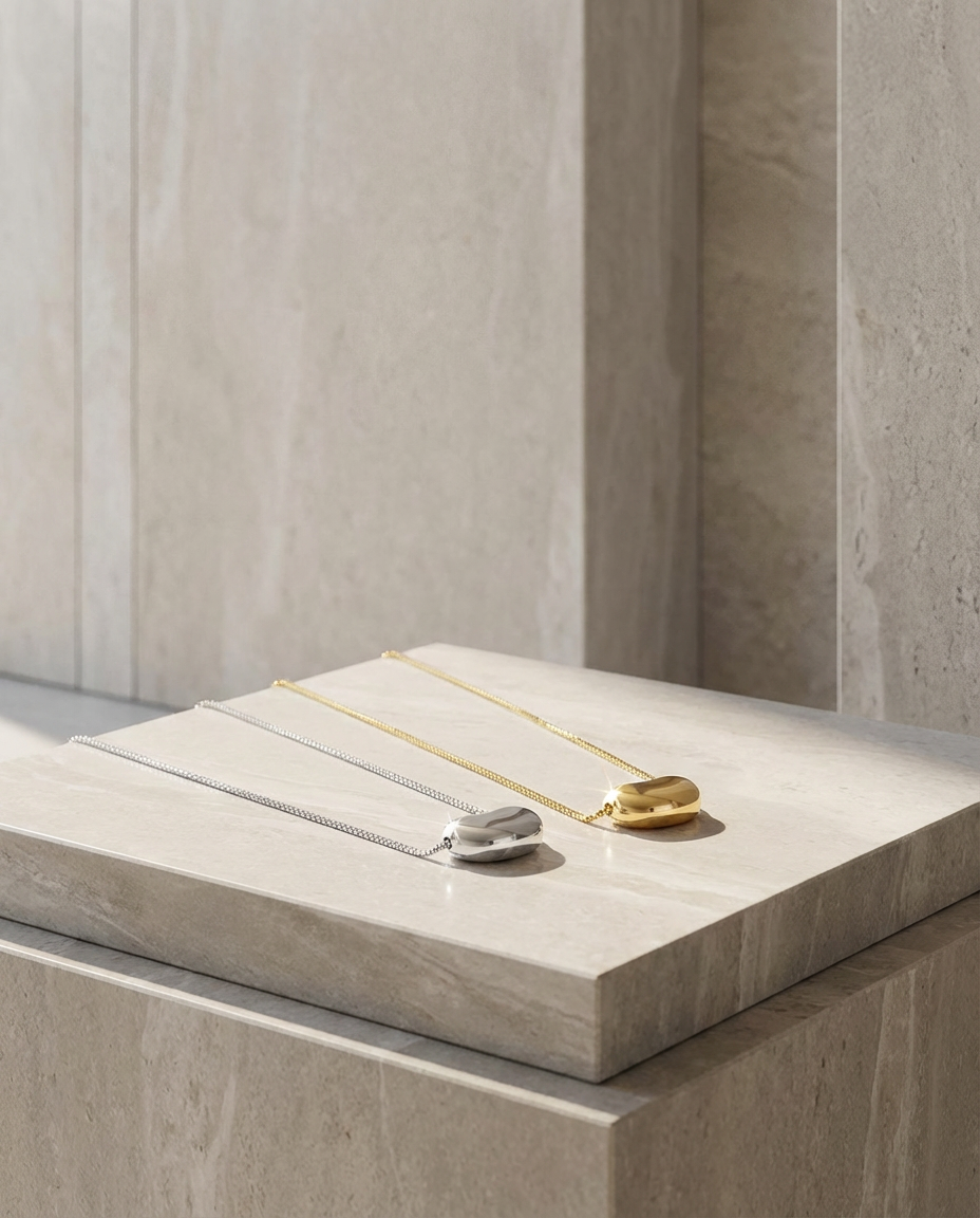 Bean Drop Necklace