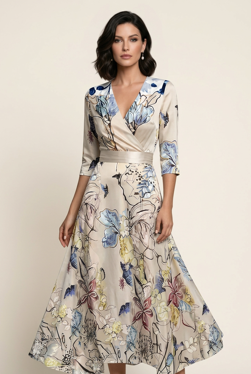 Celine – Floral Maxi Dress