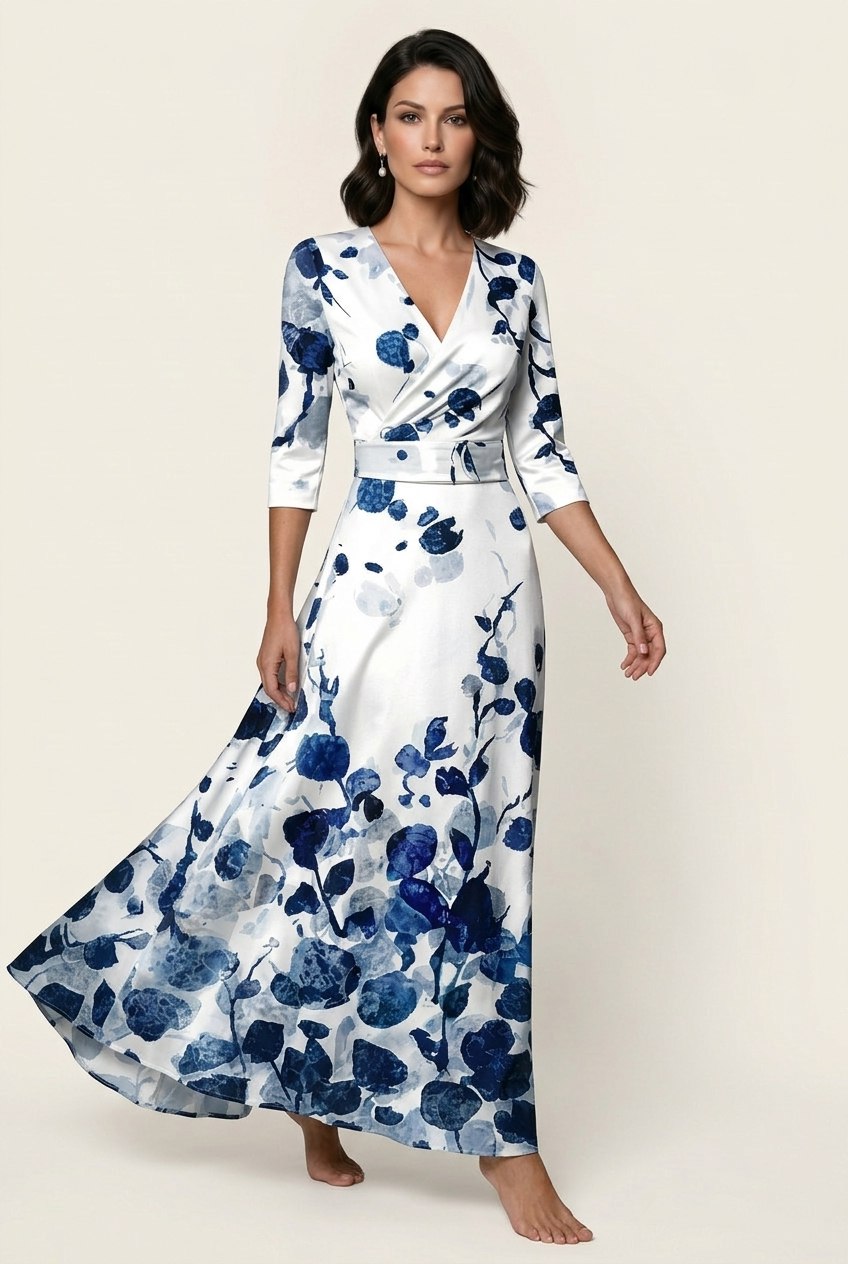 Celine – Floral Maxi Dress