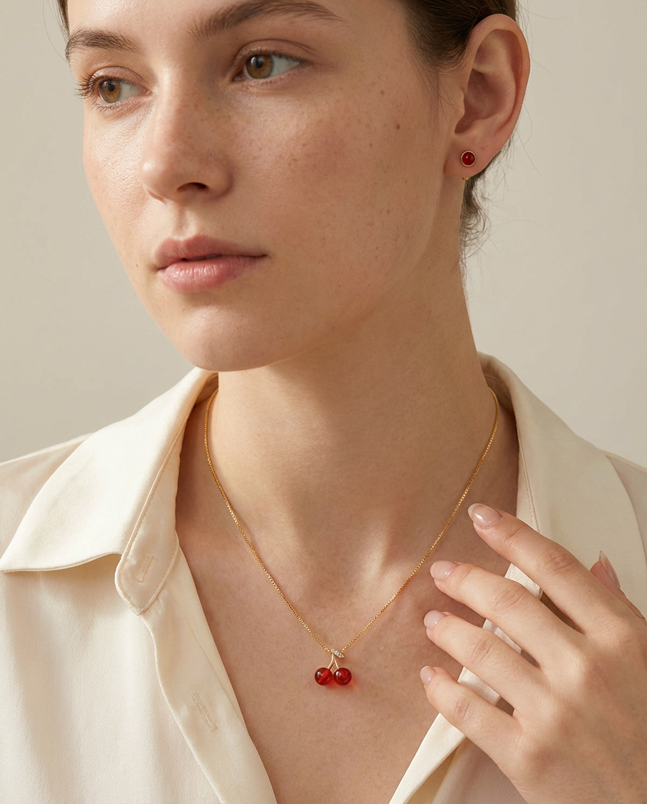 Cherry Necklace