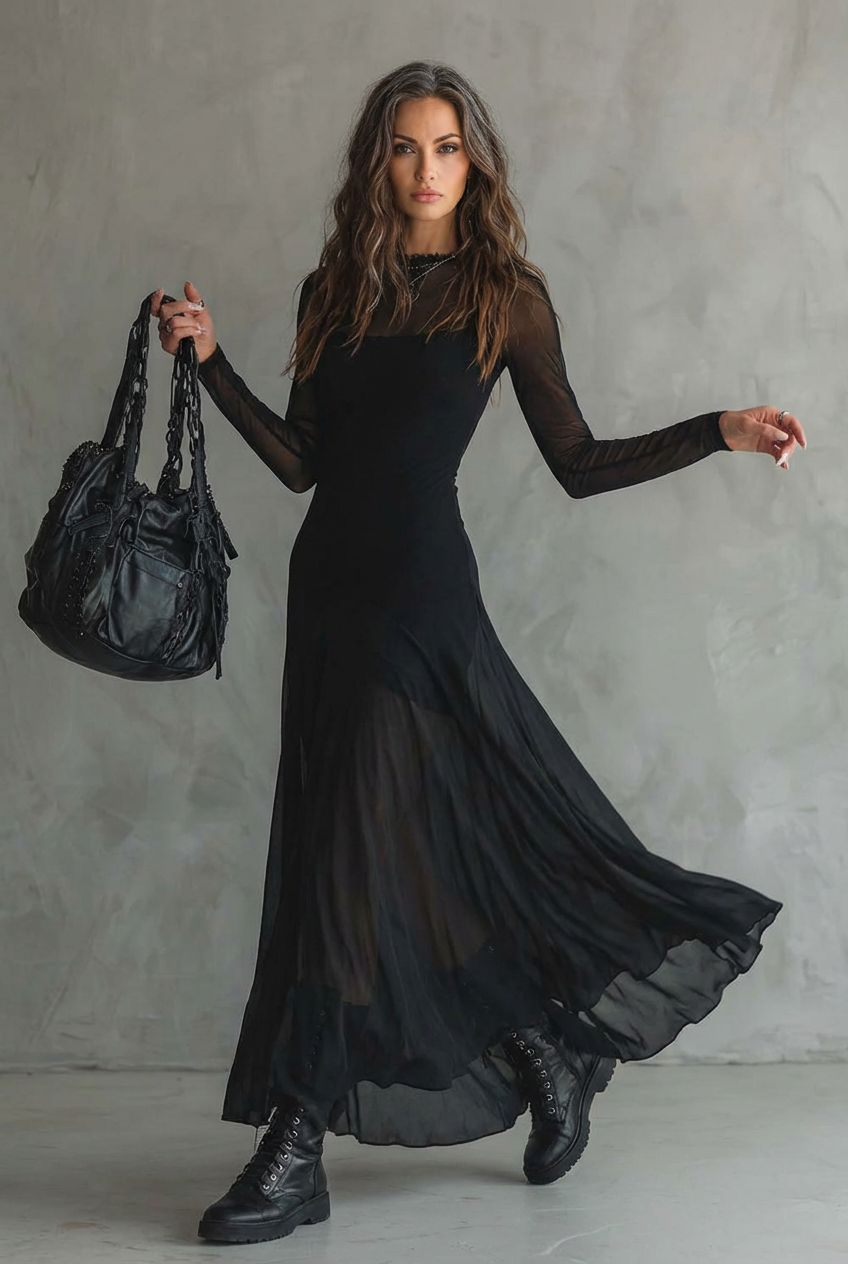 Yara - Elegant Flowy Dress