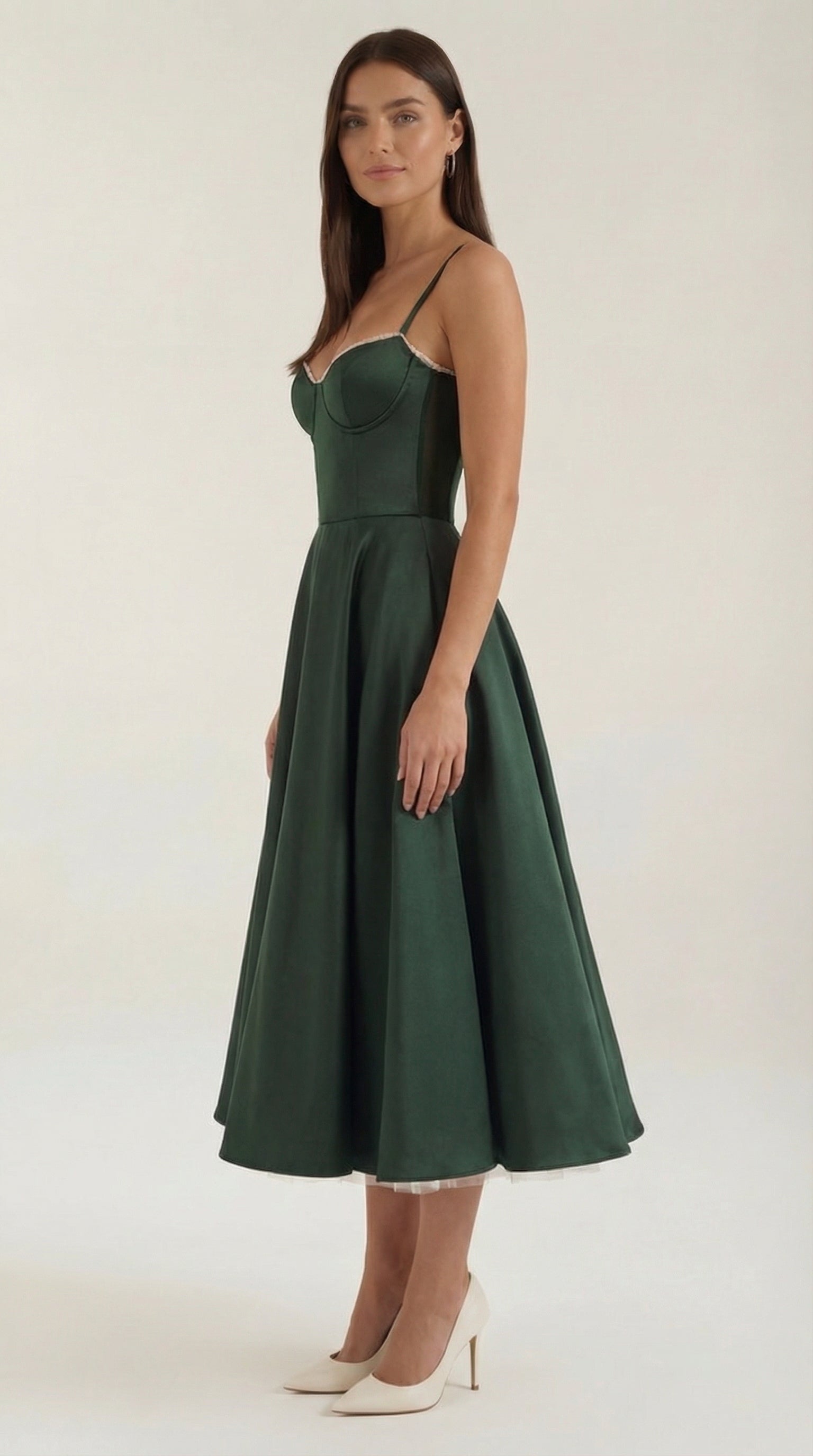 Isolde Tulle Midi Dress