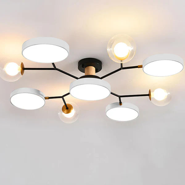Ceiling Light | Branch Multi-Disc LED Fixture