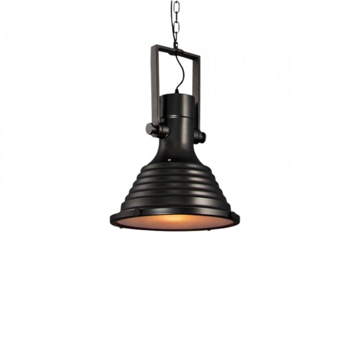 Metal industrial pendant lamp