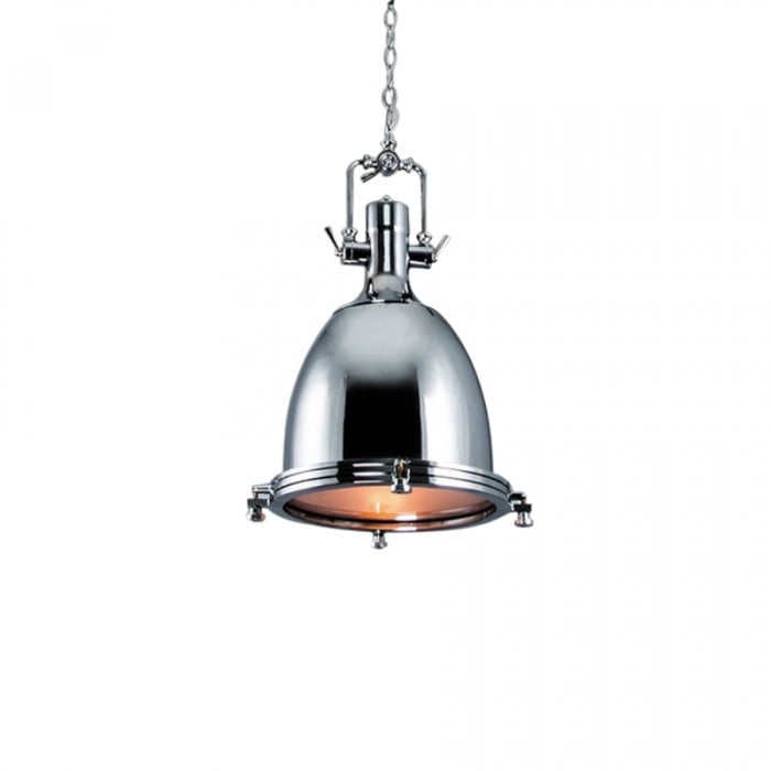 Metal industrial pendant lamp