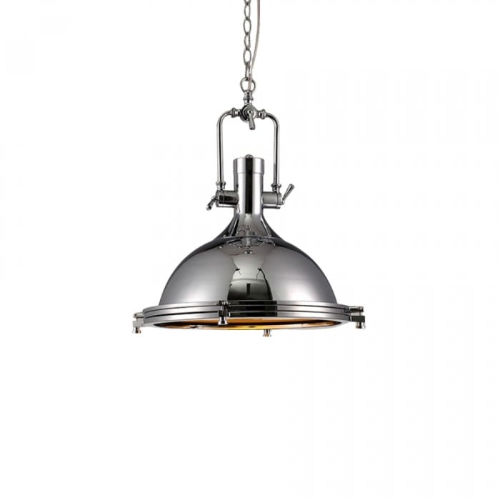Metal industrial pendant lamp