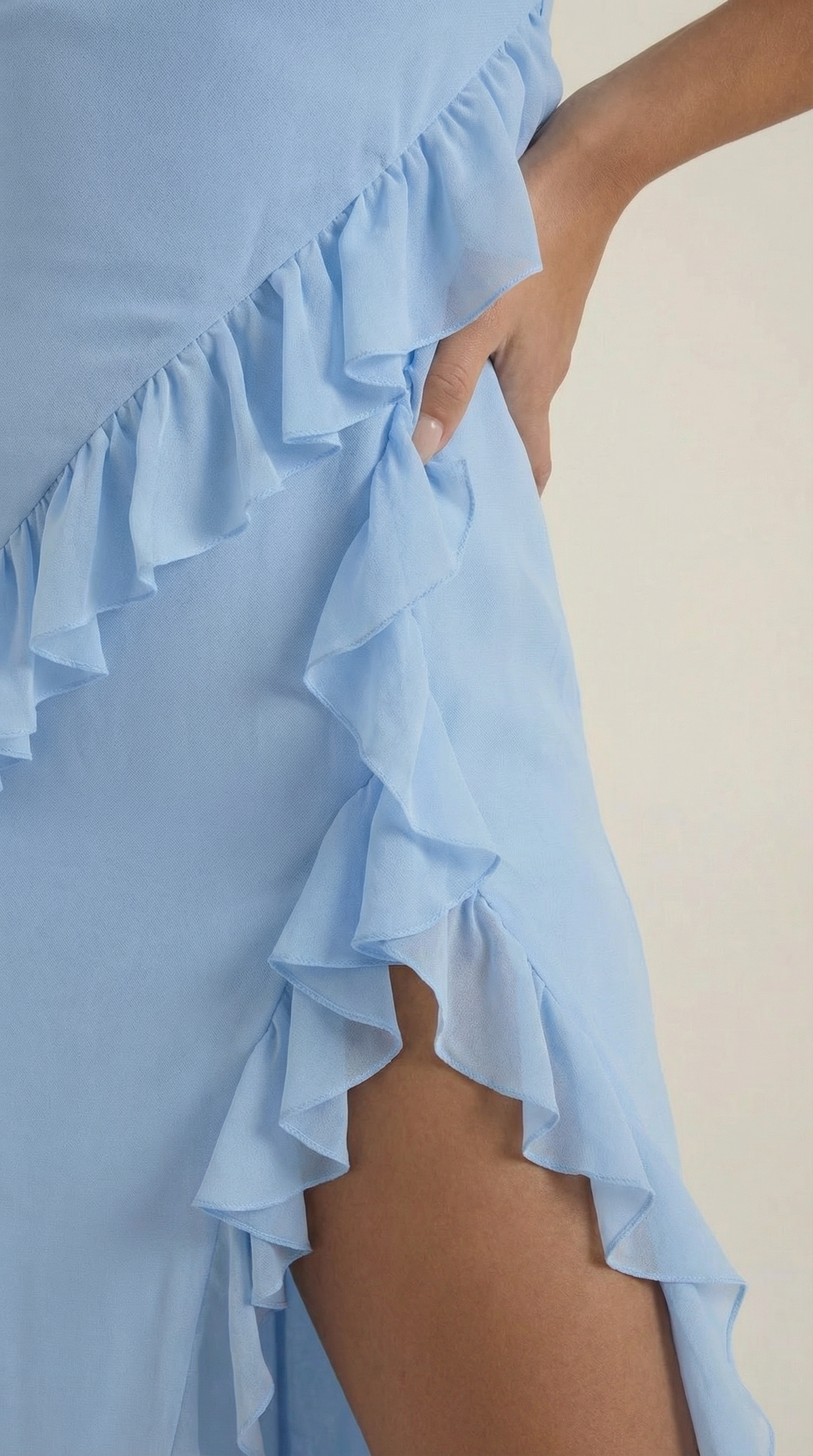 Susan Maxi Dress with Ruffles